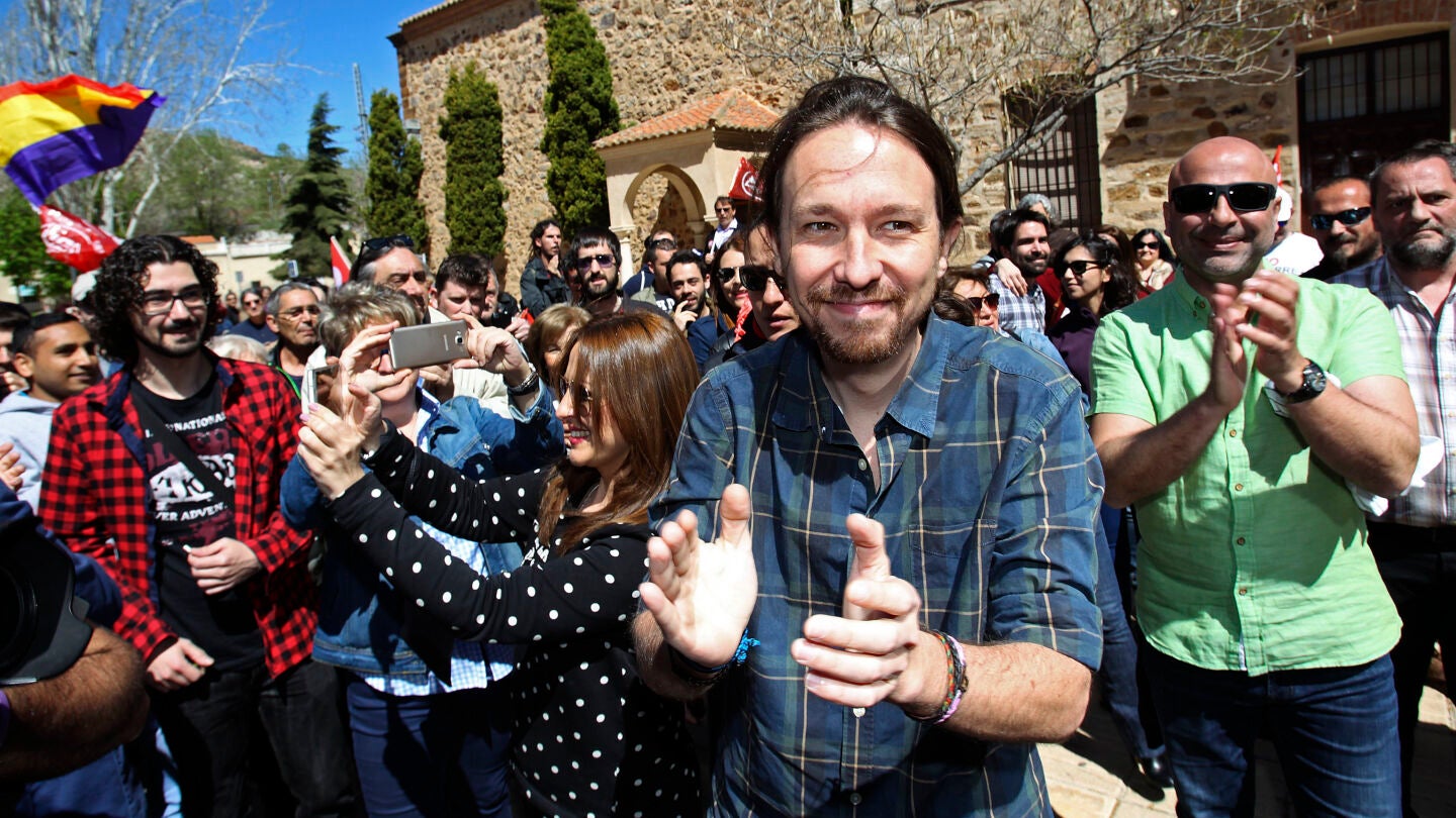Pablo Iglesias, l&iacute;der de Podemos