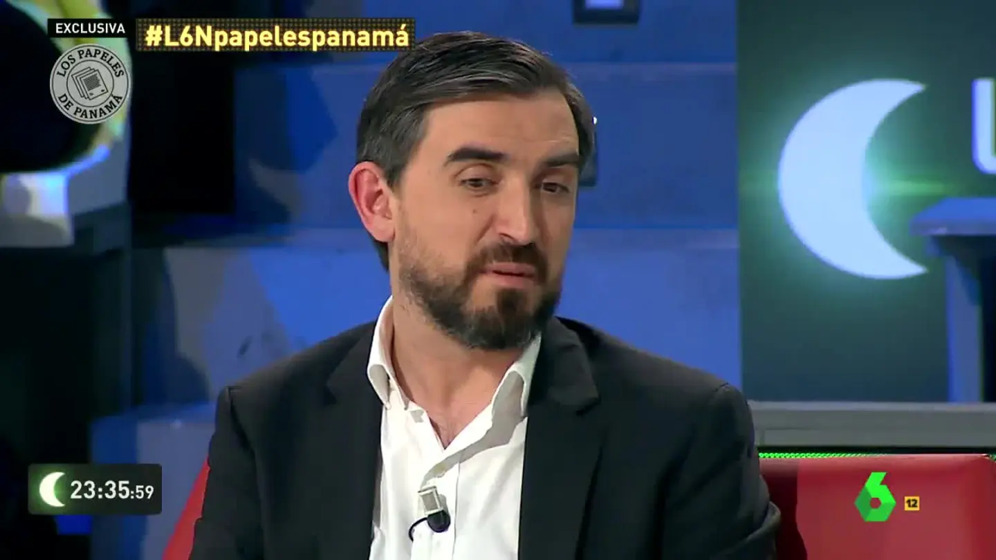 Ignacio Escolar, en laSexta Noche Ignacio Escolar, en laSexta Noche