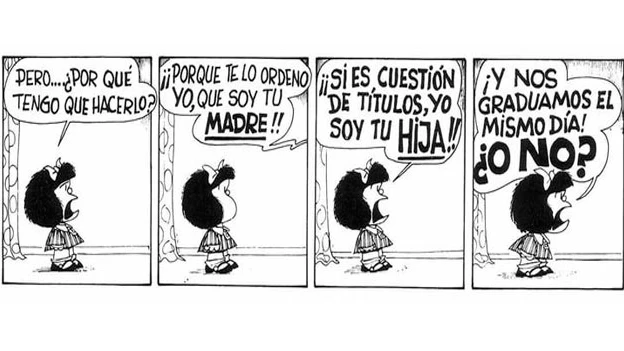 Viñeta de Mafalda