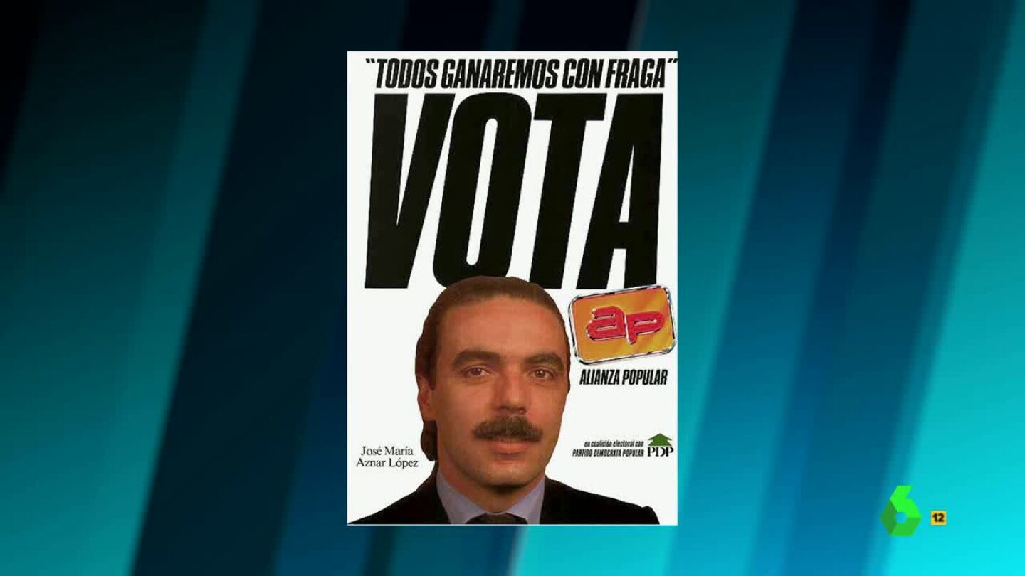 Cartel electoral de Aznar