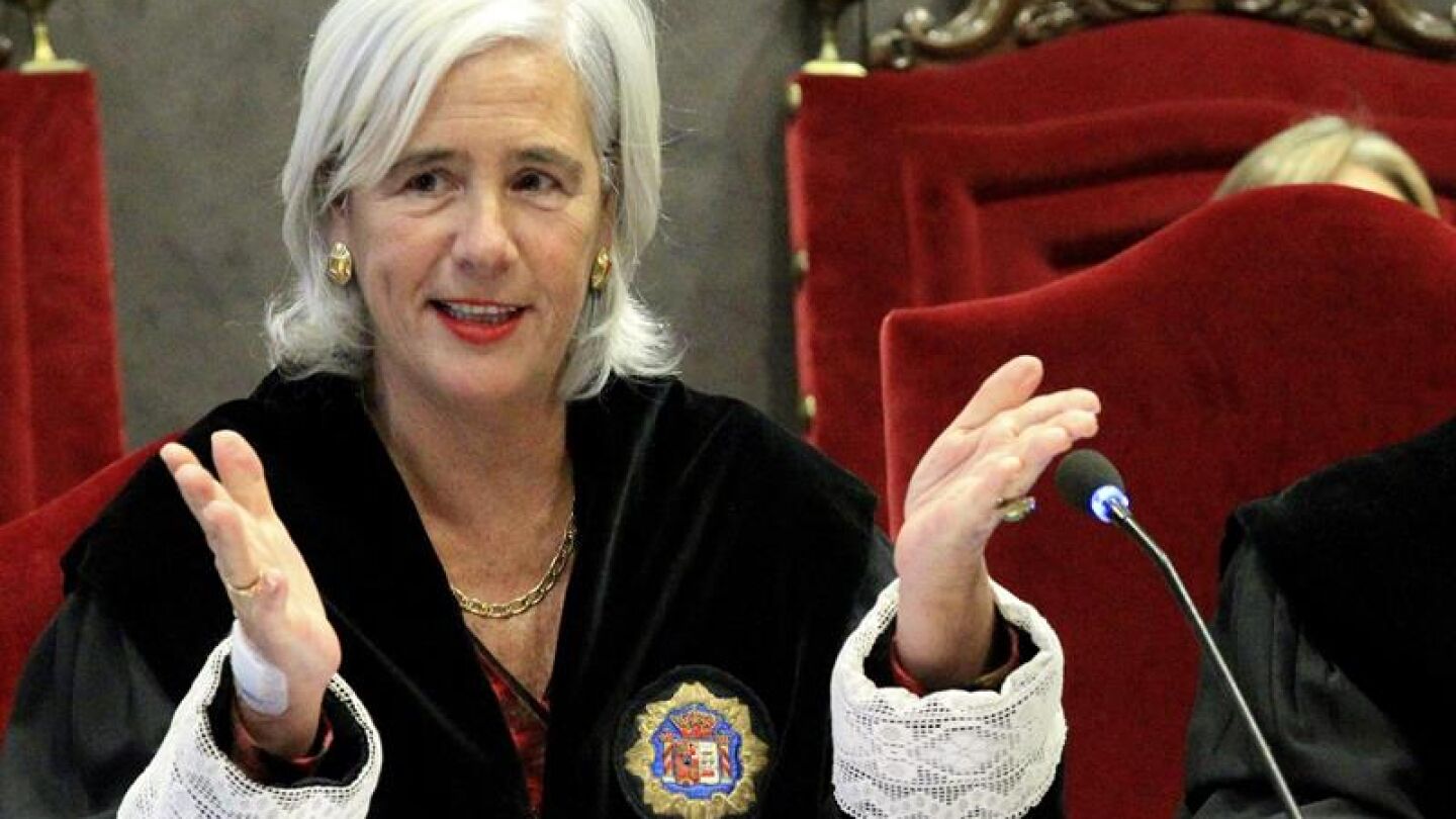 La jueza Garbi&ntilde;e Biurrun