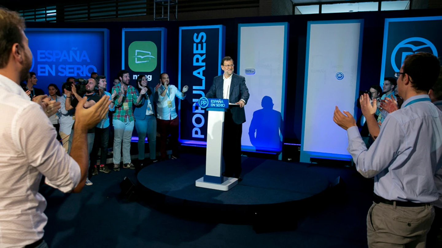 Mariano Rajoy en una convención con las Nuevas Generaciones del PP Mariano Rajoy en una convención con las Nuevas Generaciones del PP