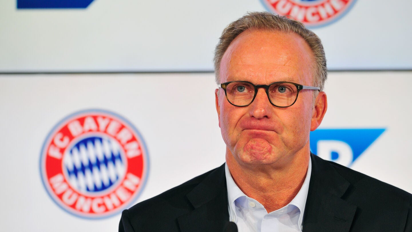 Rummenigge durante un acto con el Bayern de M&uacute;nich
