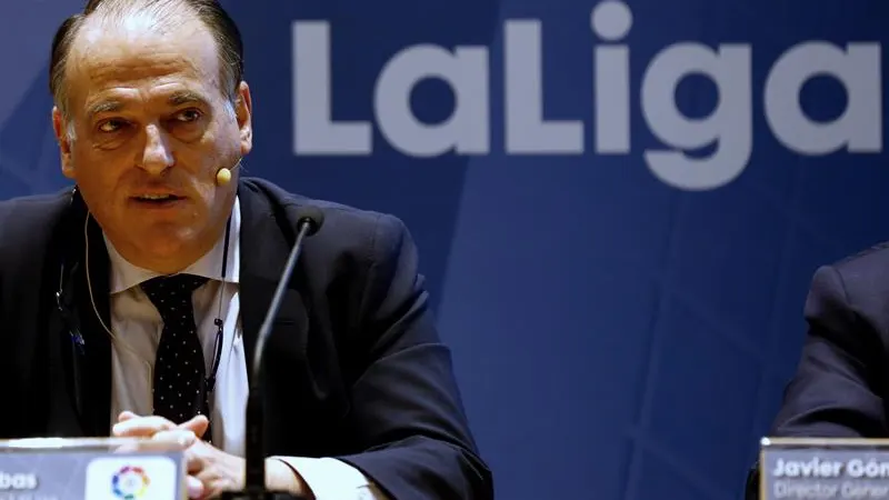 Javier Tebas, presidente de LaLiga