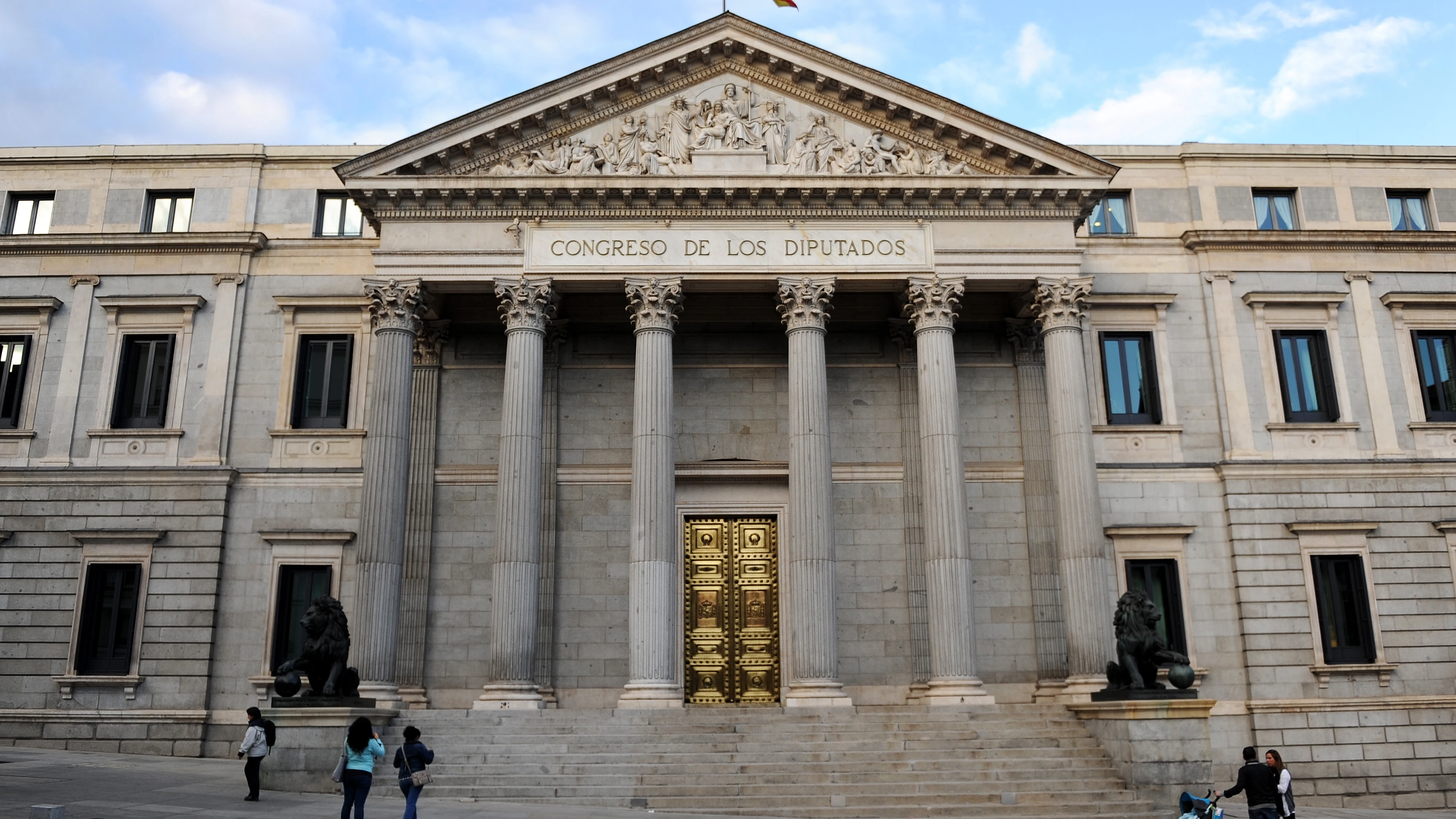 Congreso de los Diputados, en Madrid