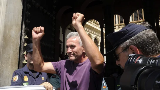 El dirigente del Sindicato Andaluz de Trabajadores (SAT) Diego Cañamero El dirigente del Sindicato Andaluz de Trabajadores (SAT) Diego Cañamero