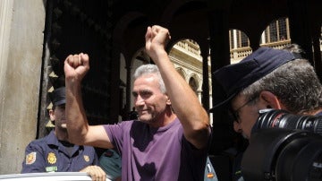 El dirigente del Sindicato Andaluz de Trabajadores (SAT) Diego Cañamero