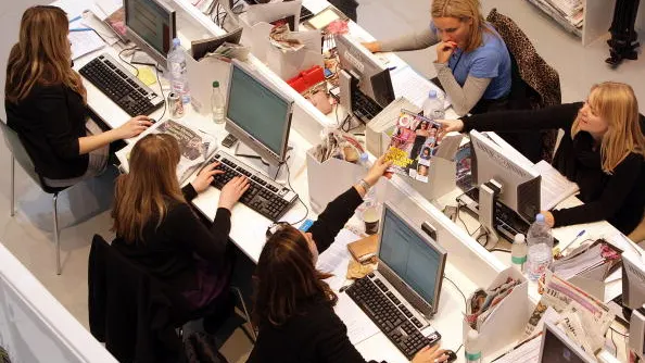 Mujeres trabajando