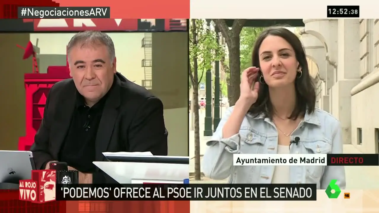 Ferreras entrevista a Rita Maestre