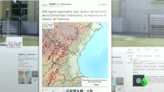 Registran 424 rayos en Valencia
