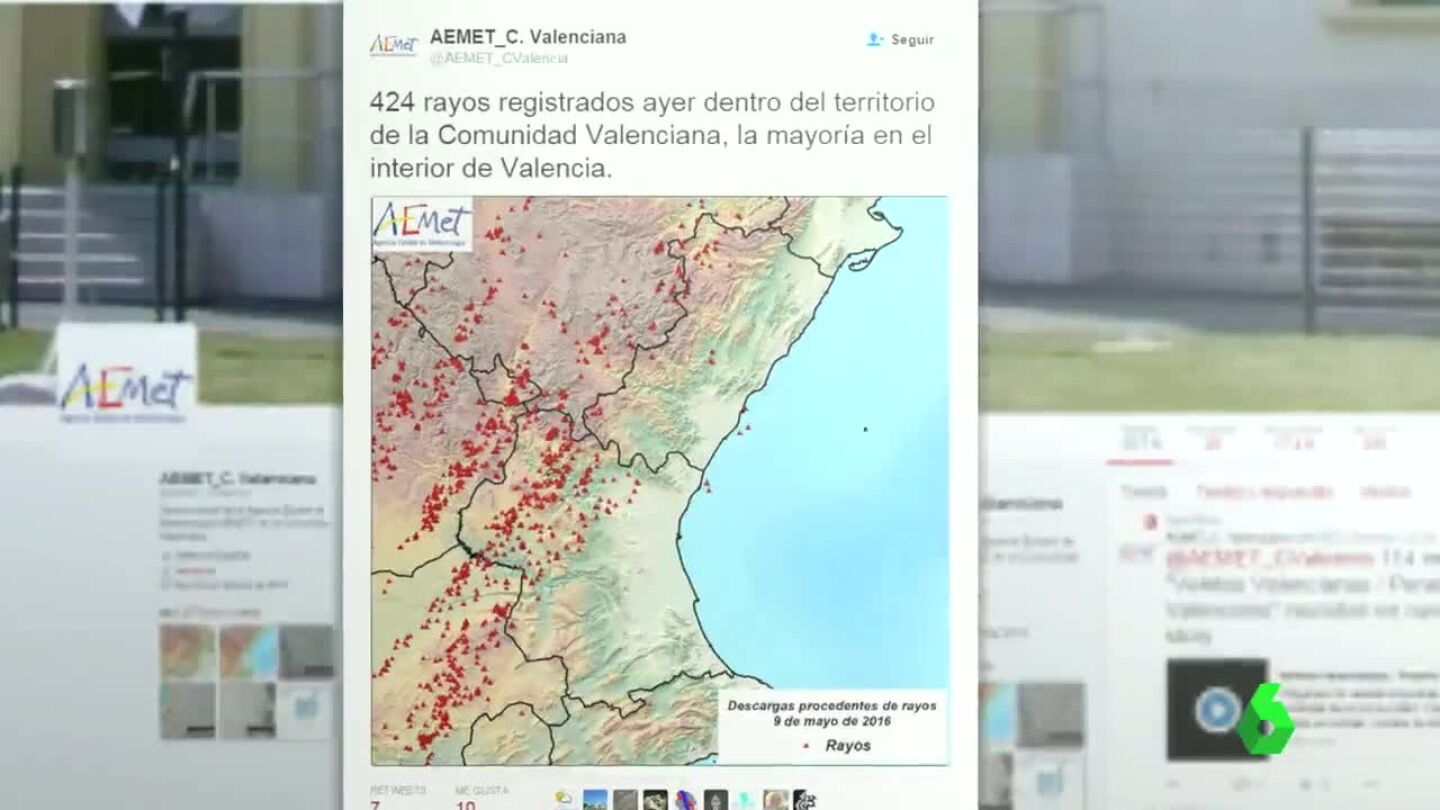 Registran 424 rayos en Valencia