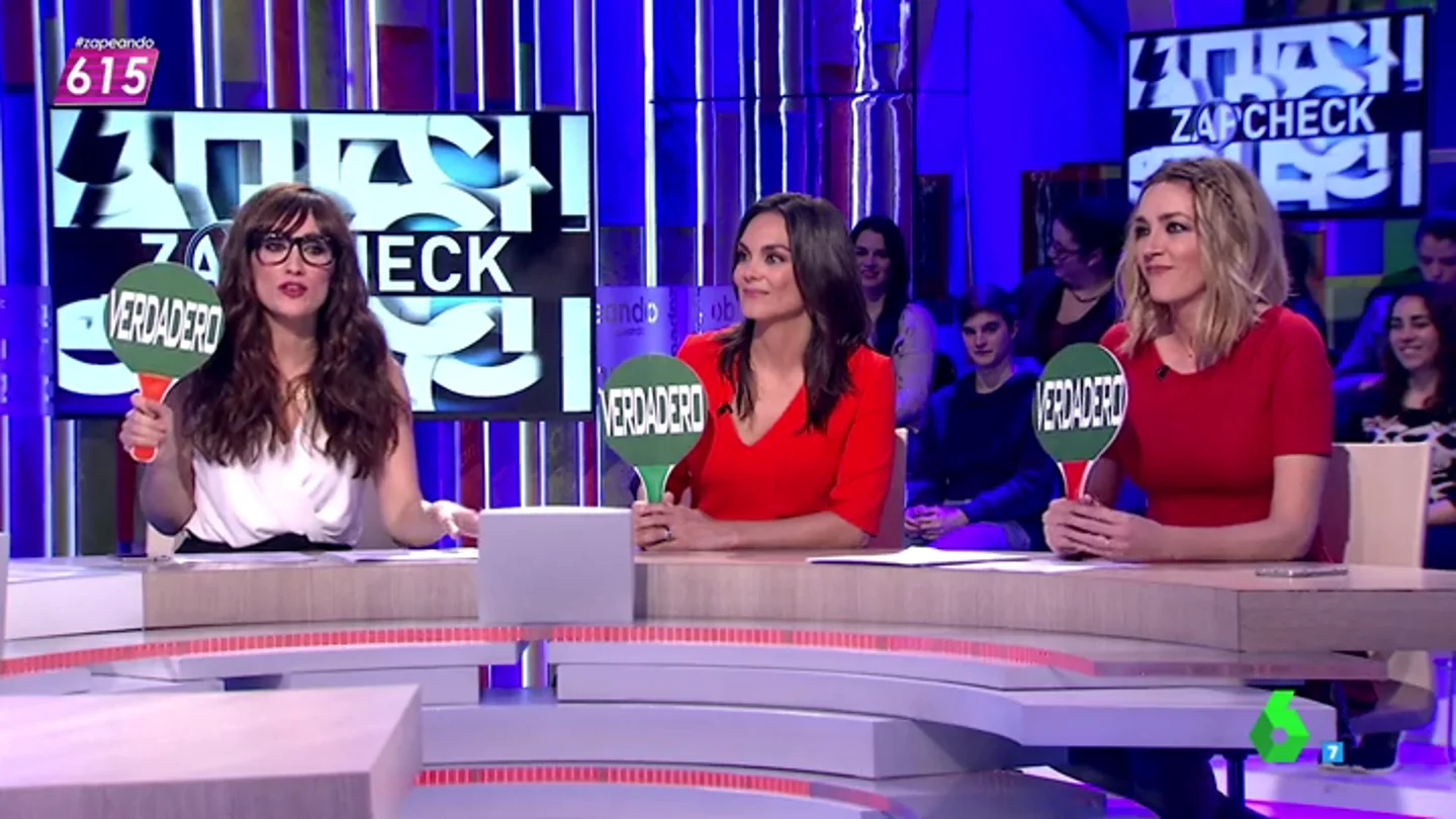 Monica Carrillo se atreve con el Zapcheck de Cristina Pedroche Monica Carrillo se atreve con el Zapcheck de Cristina Pedroche