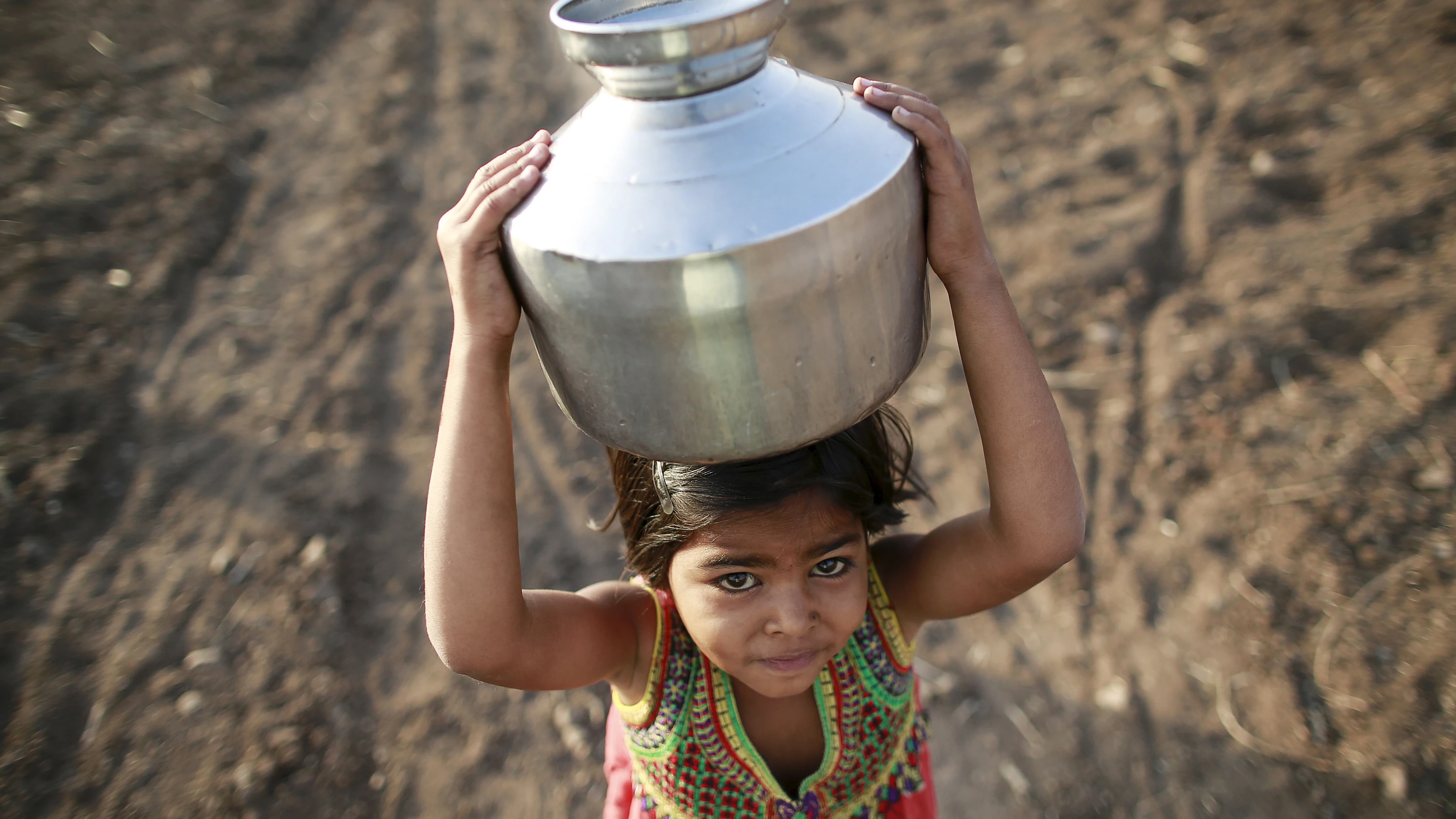 Una niña india