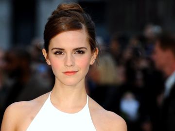 La actriz Emma Watson La actriz Emma Watson