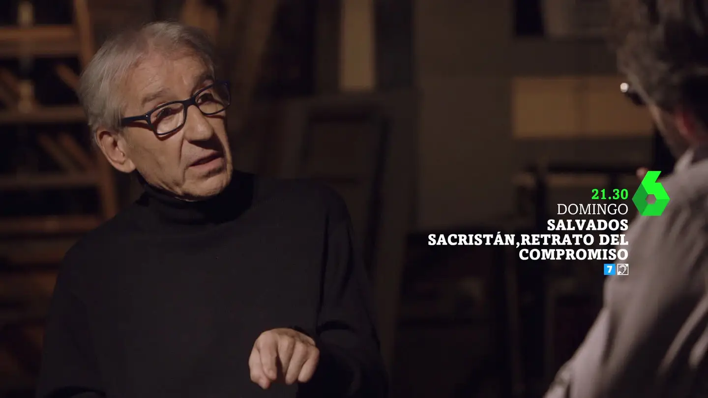 José Sacristán, en Salvados José Sacristán, en Salvados
