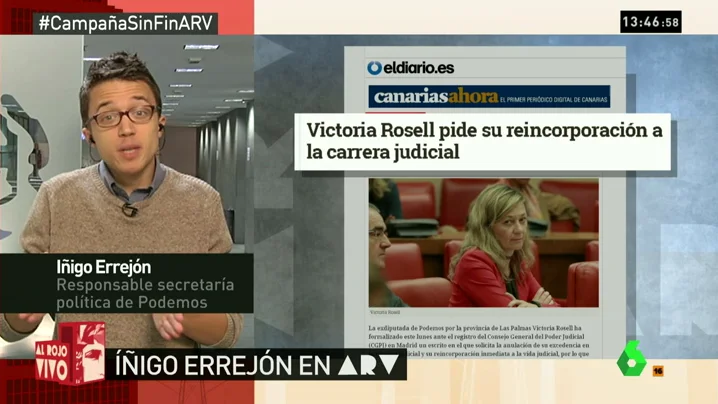 Errejón en ARV Errejón en ARV