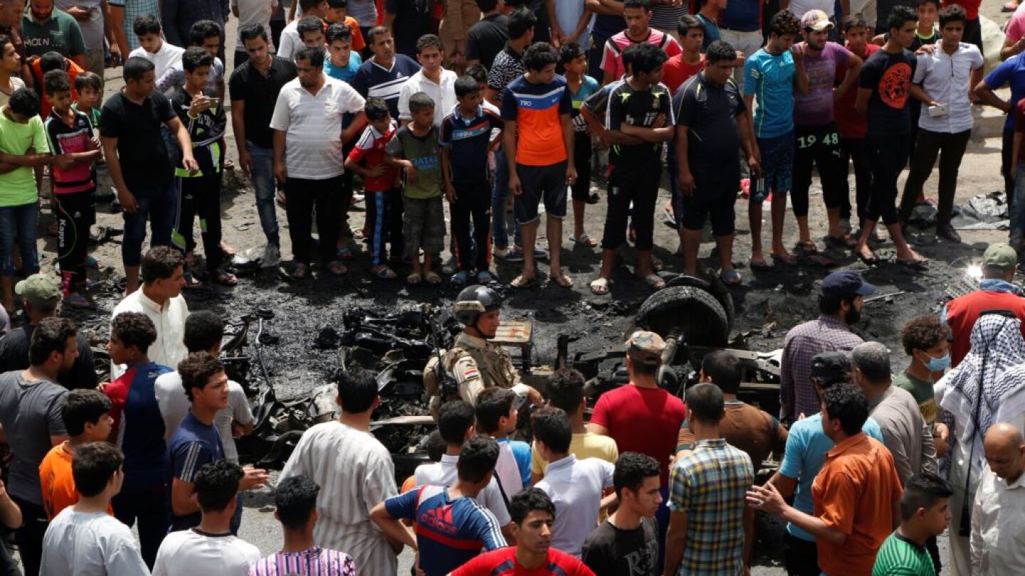 Consecuencias del atentado en Bagdad
