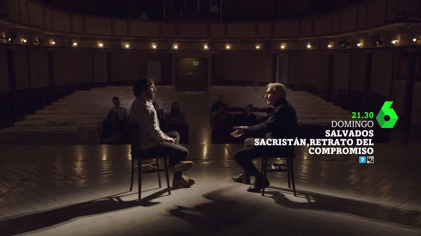 Jordi Évole entrevista a José Sacristán Jordi Évole entrevista a José Sacristán