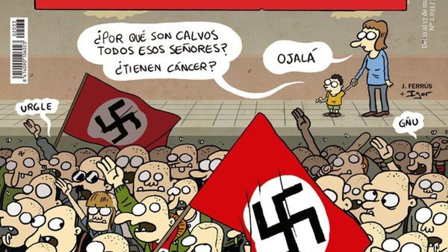 Portada de la revista El Jueves