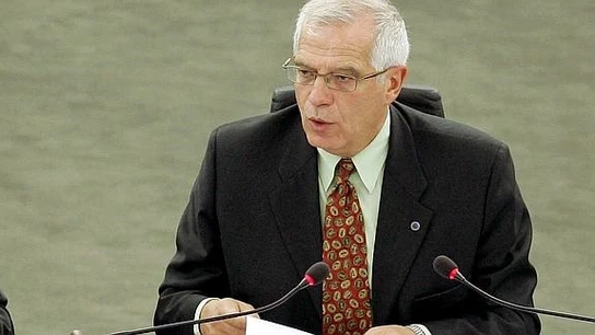 El exministro Josep Borrell El exministro Josep Borrell