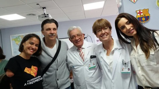 Pilar Rubio y Armando del Río, en el Día del Niño Hospitalizado Pilar Rubio y Armando del Río, en el Día del Niño Hospitalizado