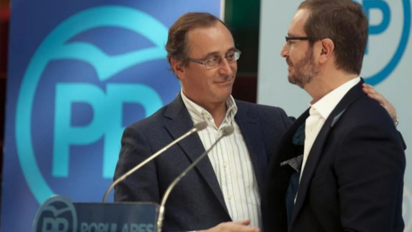 Alfonso Alonso y Javier Maroto Alfonso Alonso y Javier Maroto