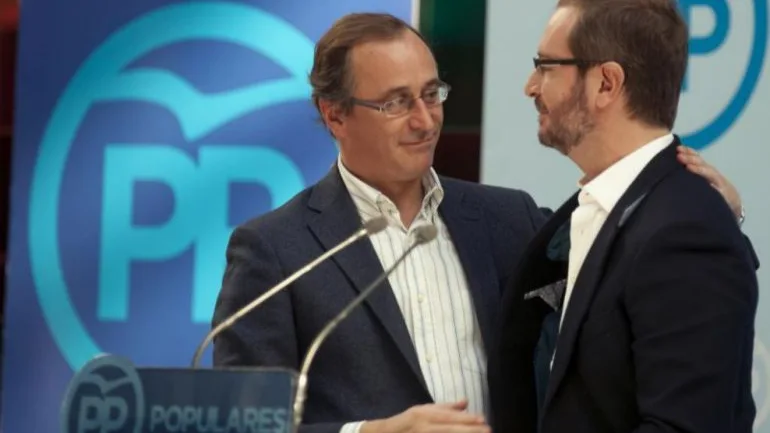 Alfonso Alonso y Javier Maroto