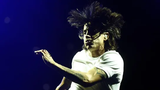 El cantante de la banda estadounidense Red Hot Chili Peppers, Anthony Kiedis El cantante de la banda estadounidense Red Hot Chili Peppers, Anthony Kiedis