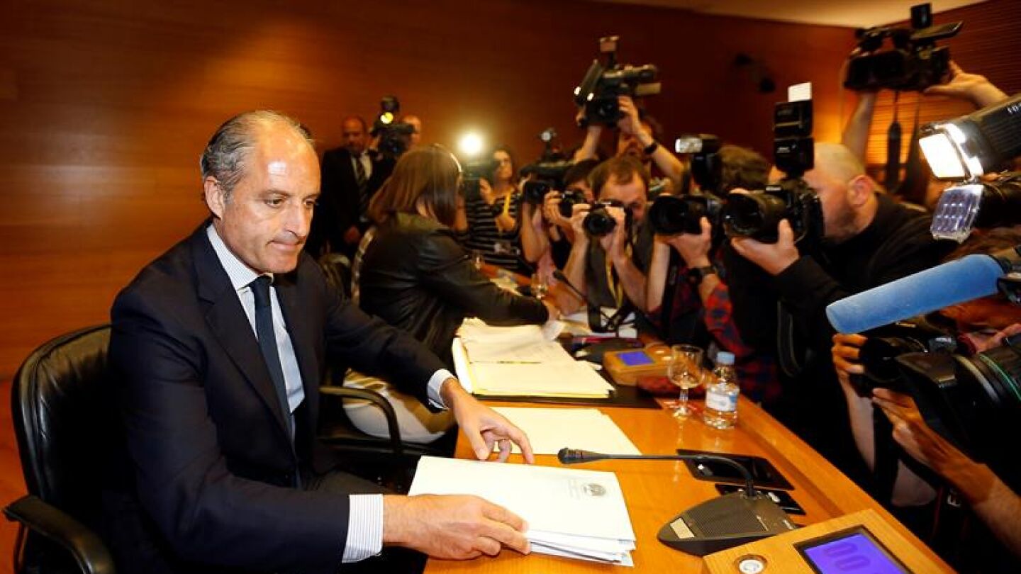 El expresident de la Generalitat, Francisco Camps