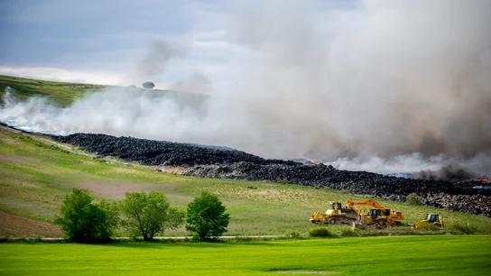 Incendio de neumáticos Incendio de neumáticos