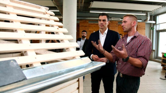 Pedro S&aacute;nchez, l&iacute;der del PSOE