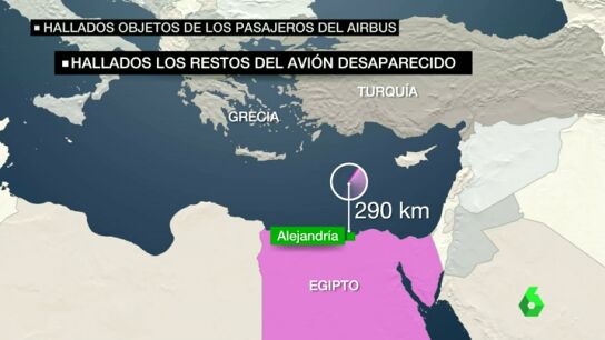 Hallan restos del avi&oacute;n desaparecido