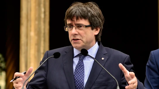 El presidente de la Generalitat de Catalunya, Carles Puigdemont El presidente de la Generalitat de Catalunya, Carles Puigdemont