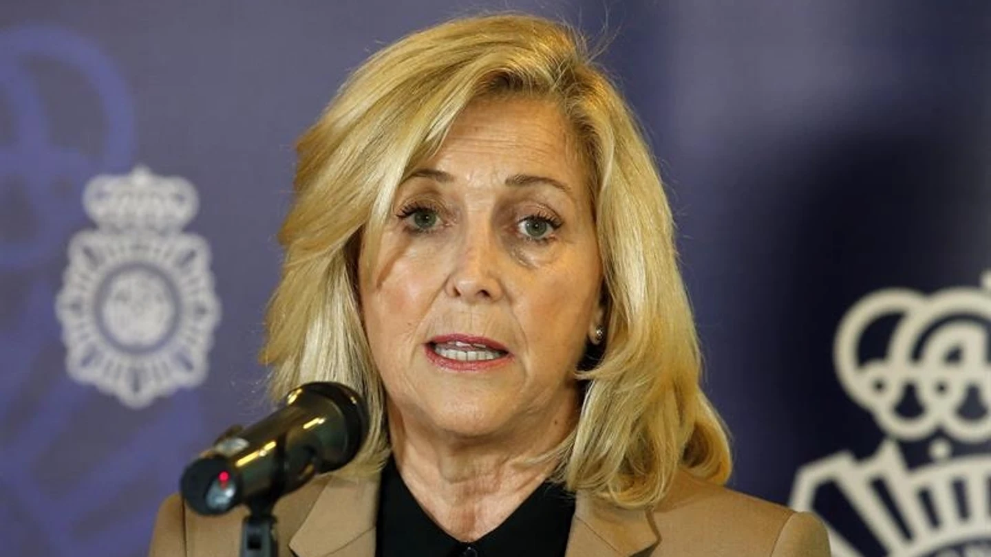 La delegada del Gobierno en Madrid, Concepción Dancausa, durante una rueda de prensa La delegada del Gobierno en Madrid, Concepción Dancausa, durante una rueda de prensa