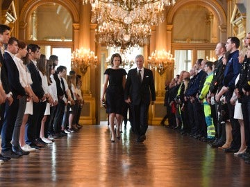 Bélgica rinde homenaje a las víctimas de los atentados del 22M Bélgica rinde homenaje a las víctimas de los atentados del 22M