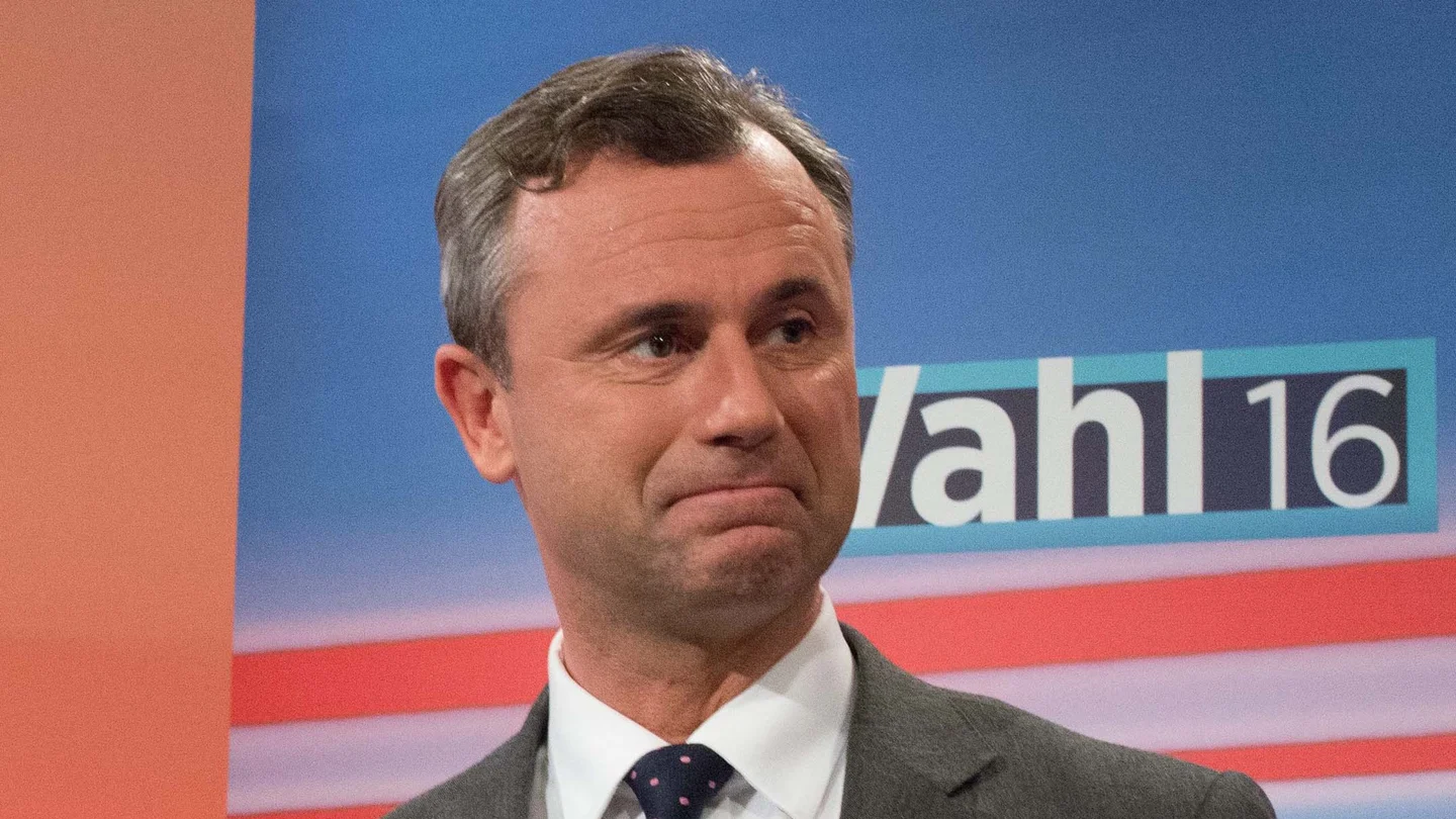 El ultraderechista Norbert Hofer El ultraderechista Norbert Hofer