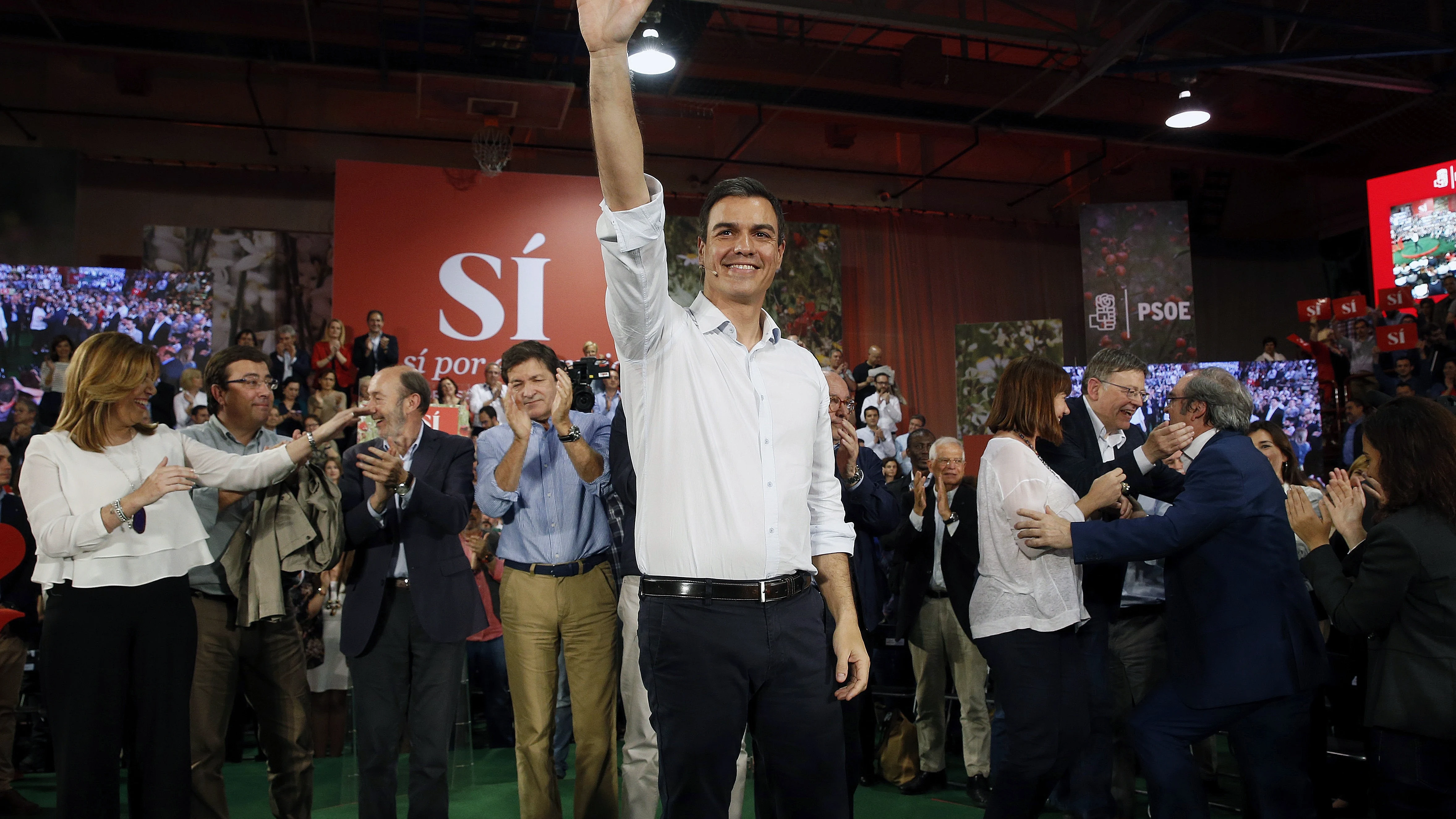 El secretario general del PSOE, Pedro Sánchez