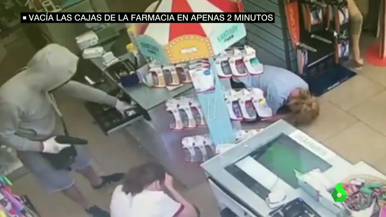 Atraco en una farmacia