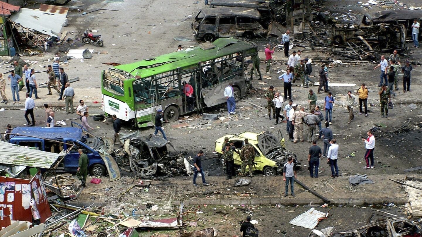 Atentado perpetrado en una estaci&oacute;n de autobuses en la ciudad de Tart&uacute;s 