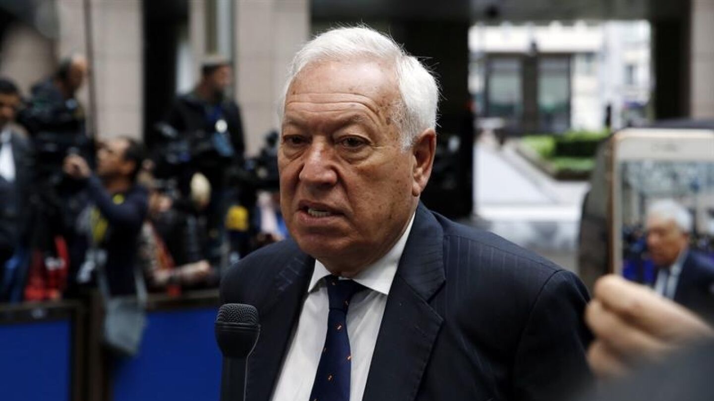 El ministro de Asuntos Exteriores en funciones, Jos&eacute; Manuel Garc&iacute;a-Margallo