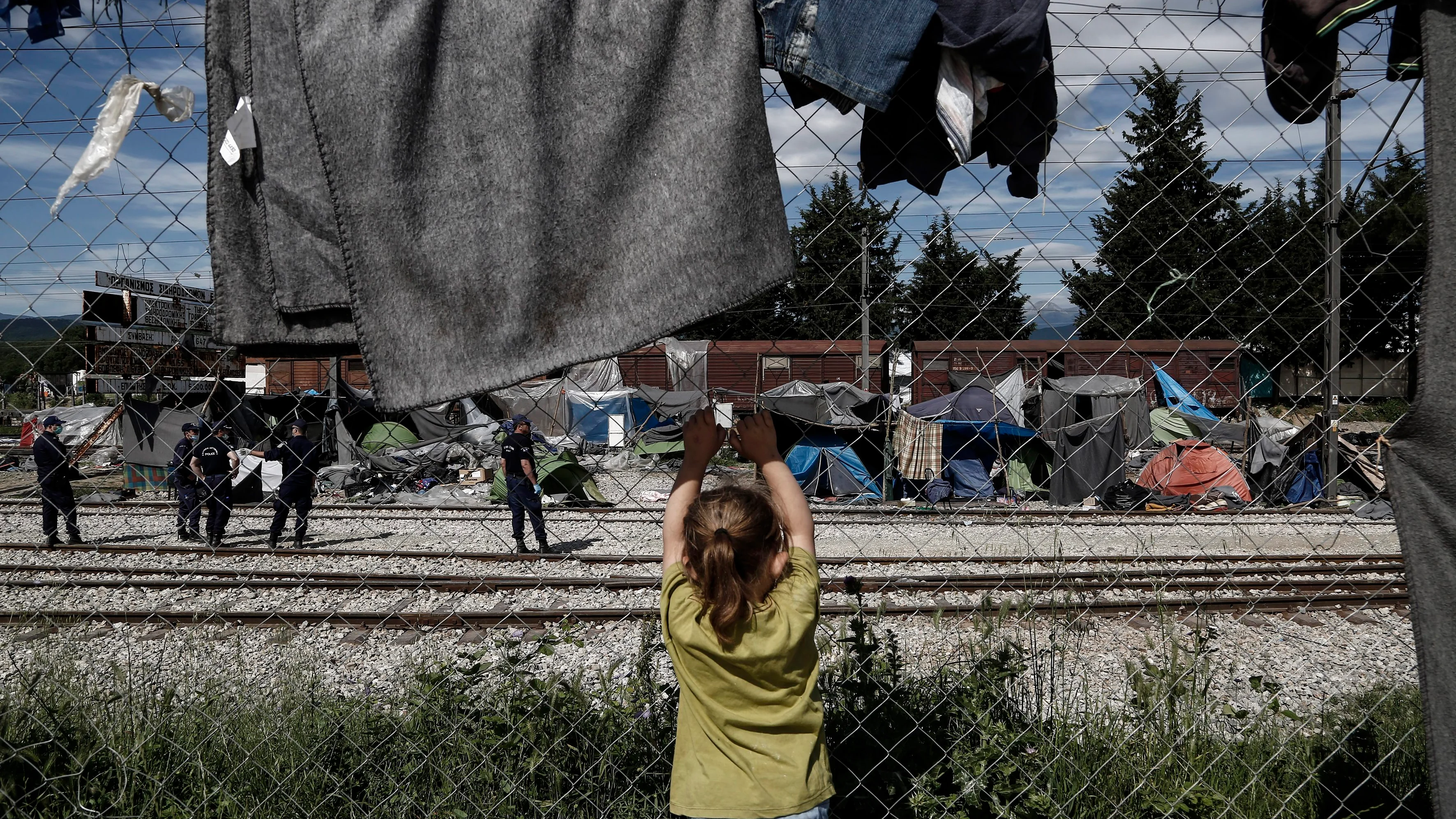 Campamento Idomeni