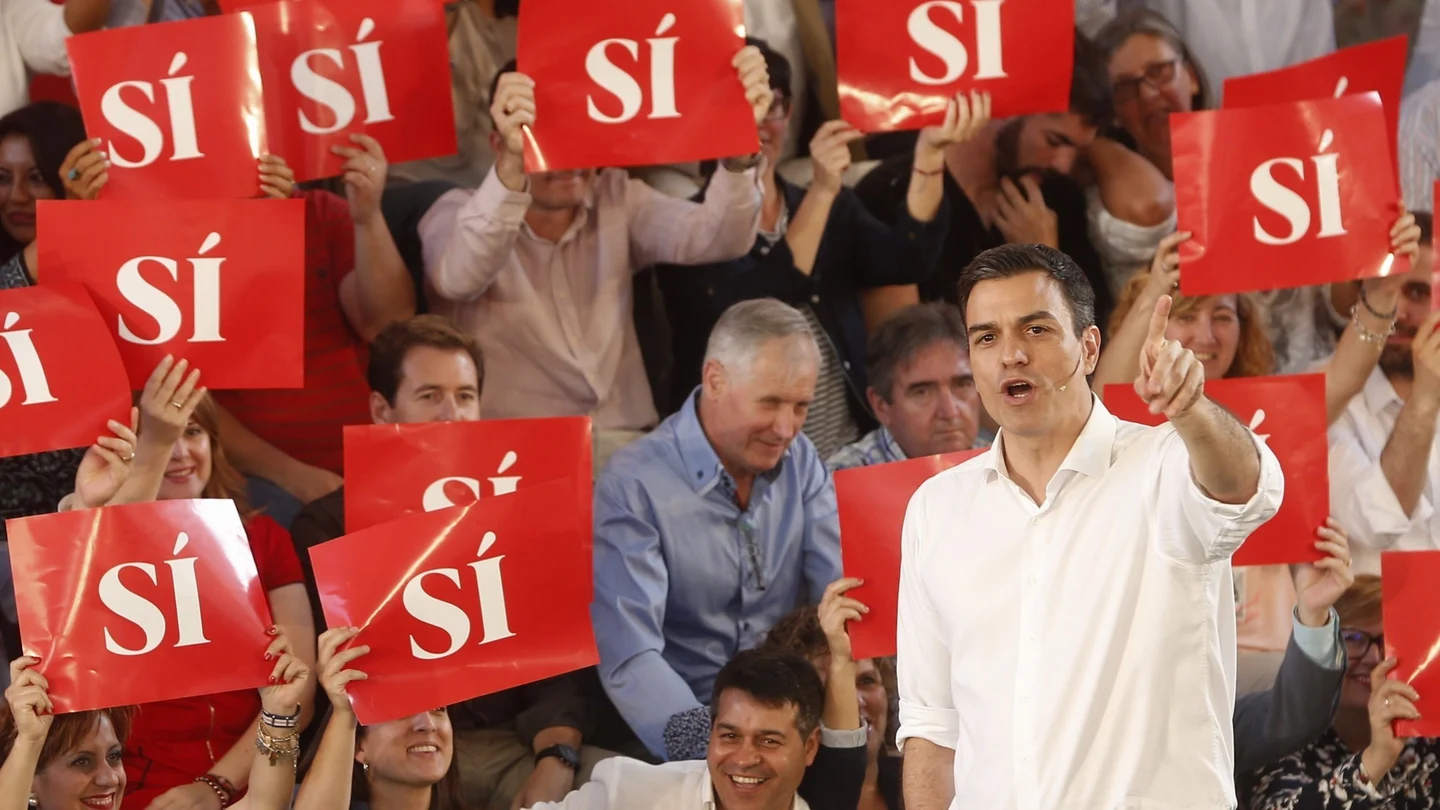 Pedro Sánchez, líder del PSOE Pedro Sánchez, líder del PSOE