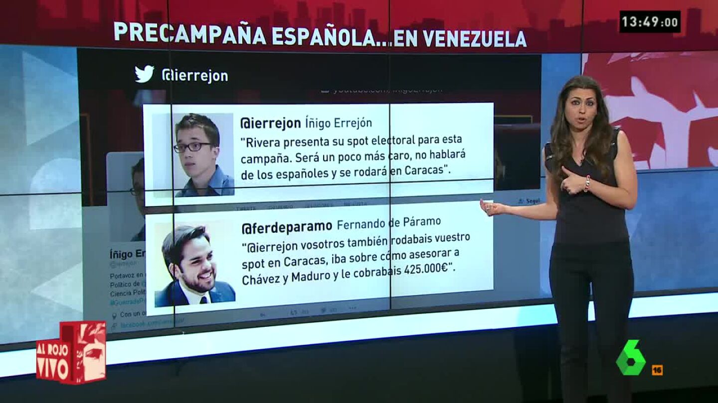 Guerra tuitera entre Errej&oacute;n y De P&aacute;ramo