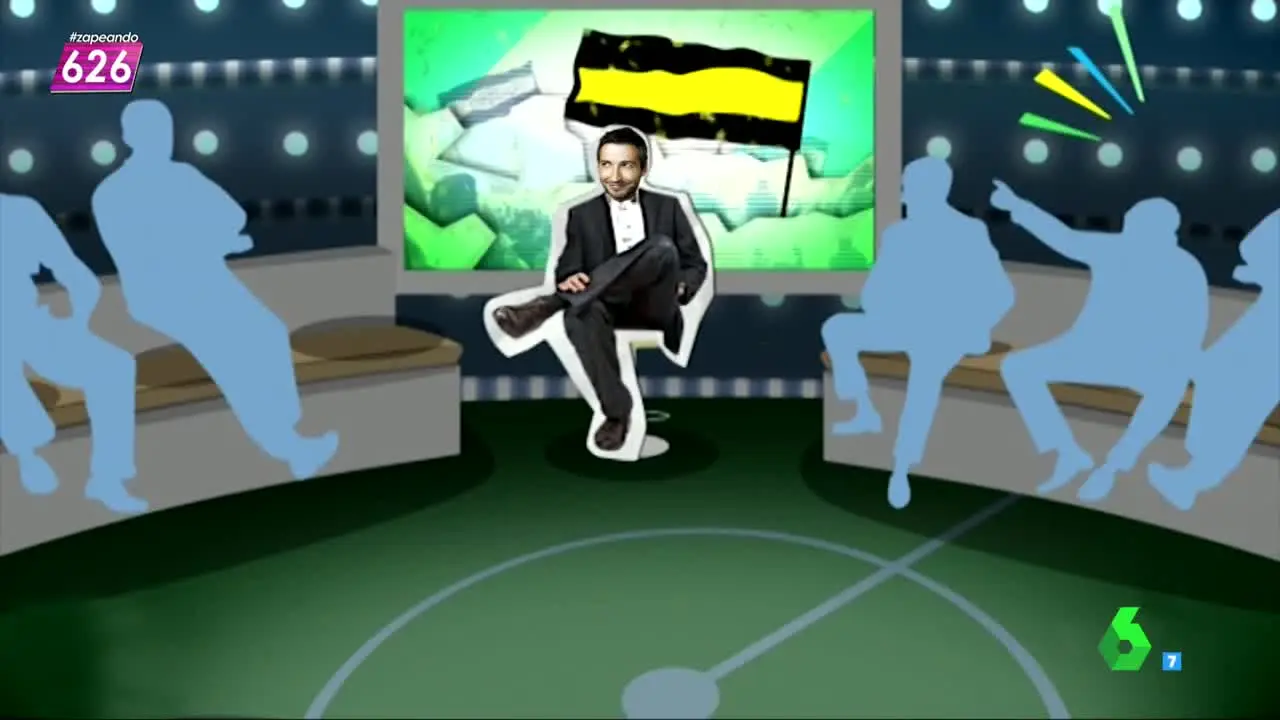 Frank Blanco, en zapeando la Champions