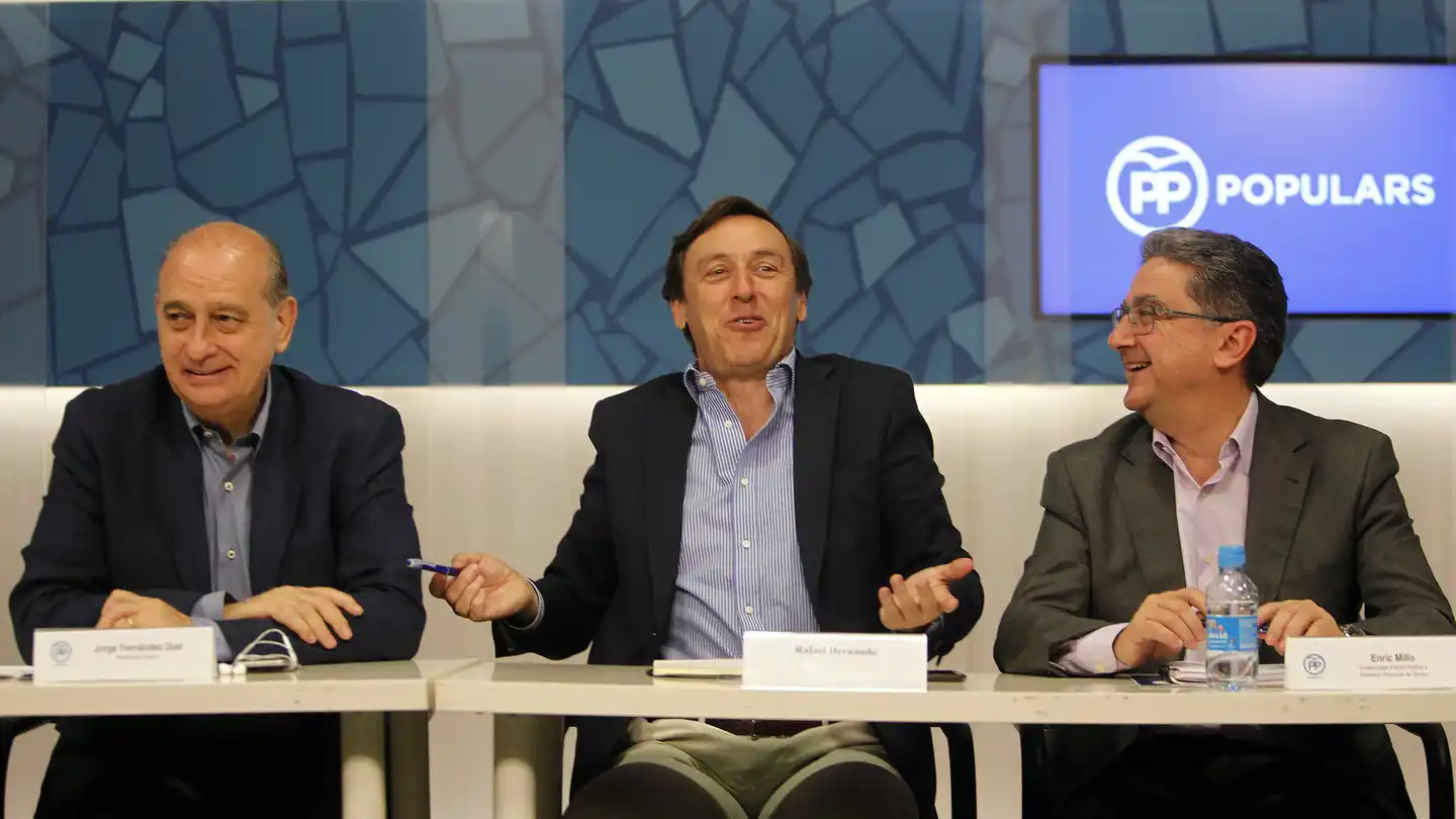 Rafael Hernando, portavoz del PP en el Congreso Rafael Hernando, portavoz del PP en el Congreso