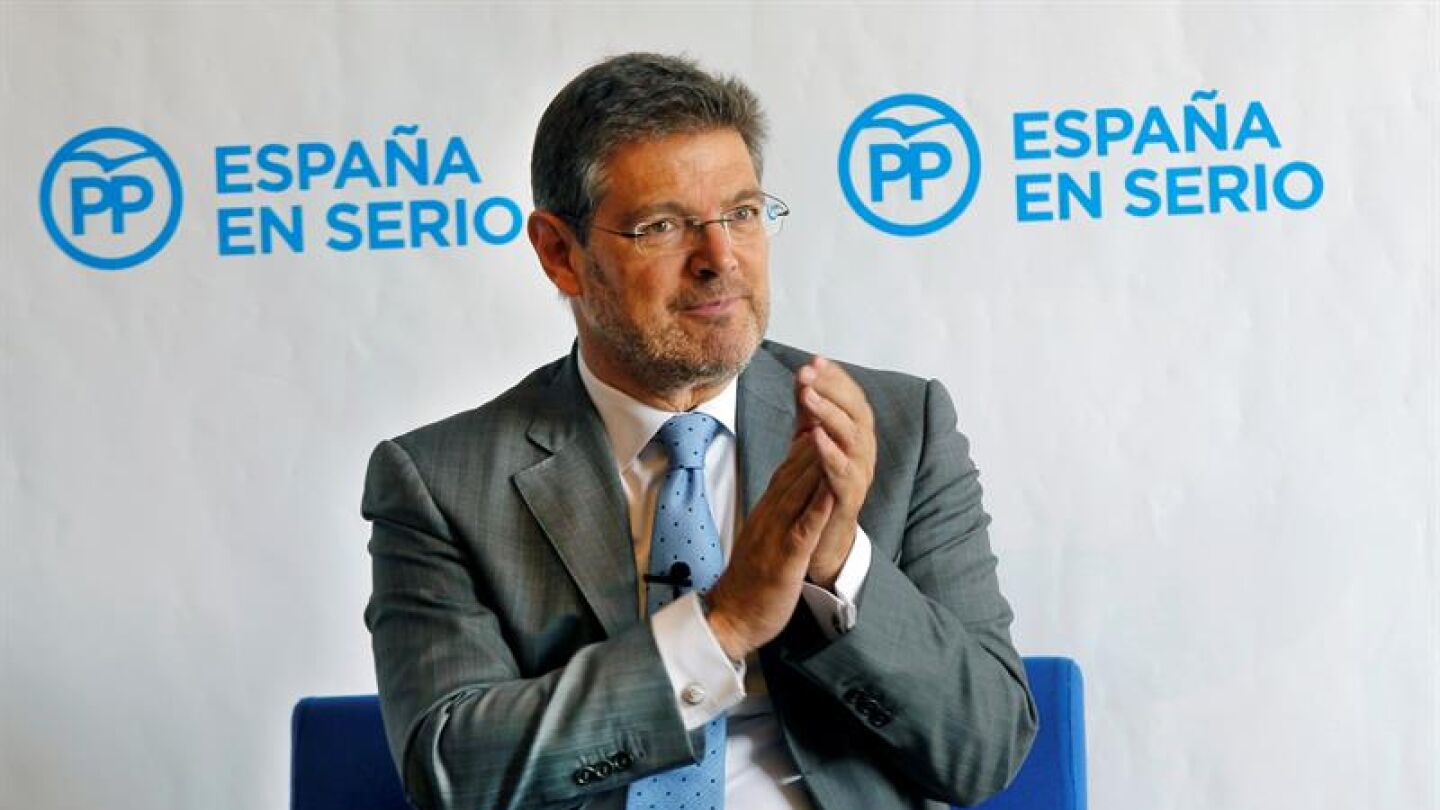 El ministro de Justicia en funciones, Rafael Catal&aacute;