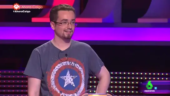 Cristian, concursante de Ahora Caigo Cristian, concursante de Ahora Caigo