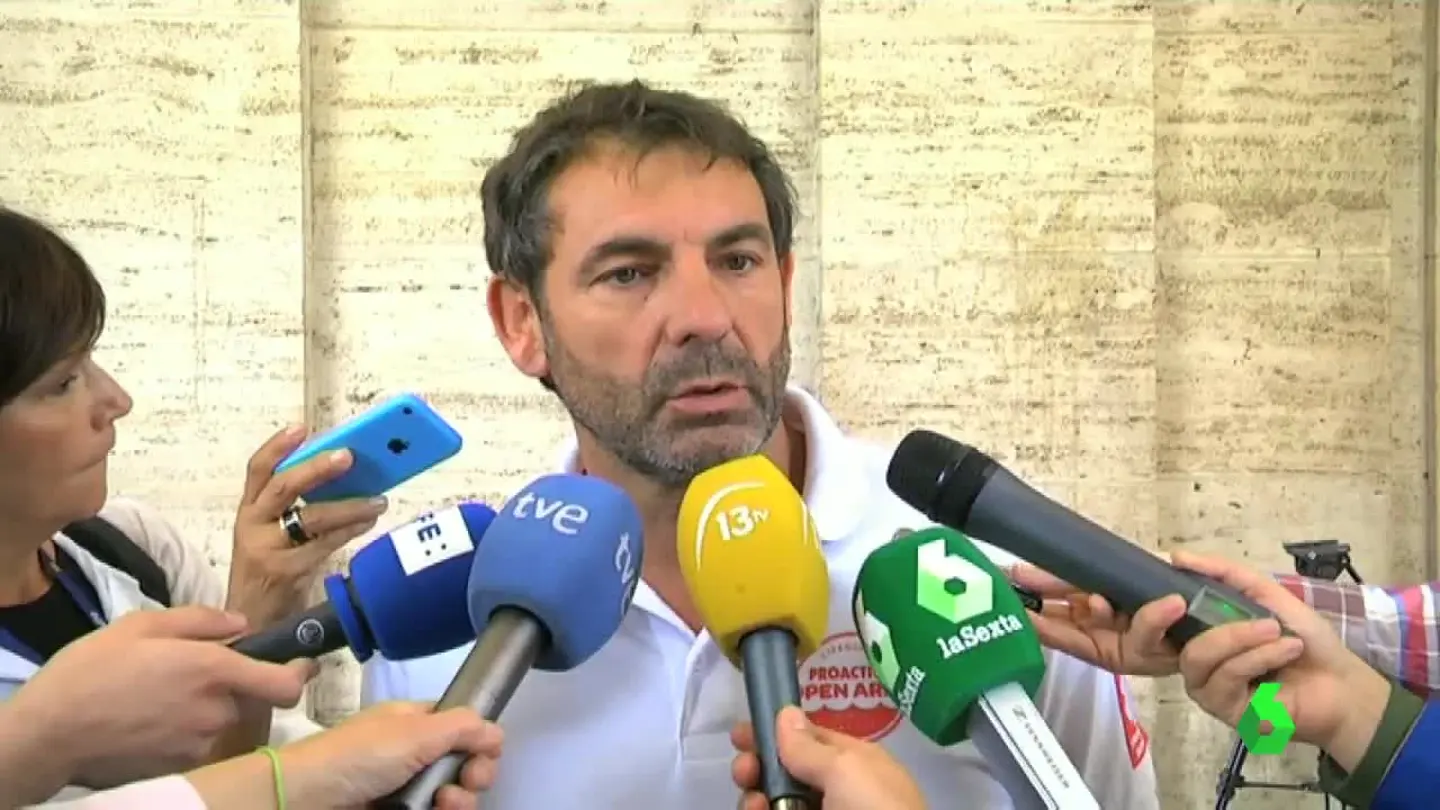 Óscar Camps, director de Proactiva Open Arms Óscar Camps, director de Proactiva Open Arms