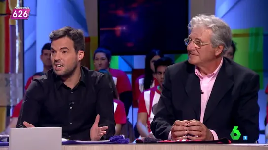 Los colaboradores de El Chiringuito Jorge D’Alessandro y Nacho Peña visitan Zapeando Los colaboradores de El Chiringuito Jorge D’Alessandro y Nacho Peña visitan Zapeando