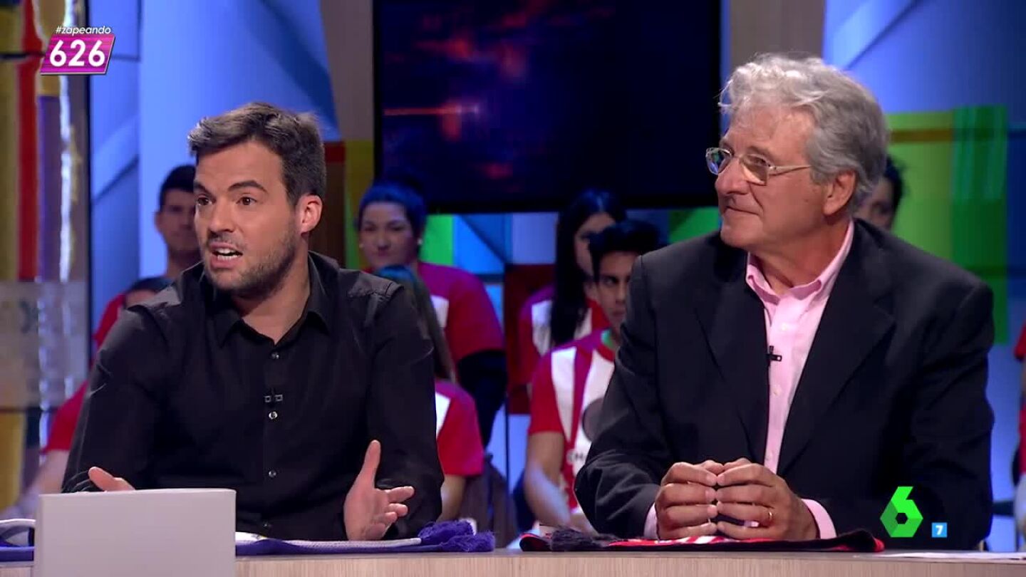 Los colaboradores de El Chiringuito Jorge D&rsquo;Alessandro y Nacho Pe&ntilde;a visitan Zapeando